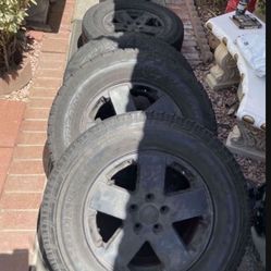 Jeep Rubicon Sahara 285/65/18  JK 08 To 2018 18” Rims 