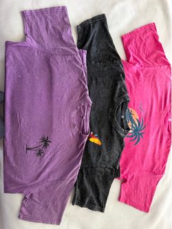 Men’s T-shirts. All three are included for the same price.