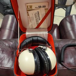 Vintage Pioneer SE-50 Headphones