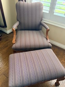 Chair and ottoman