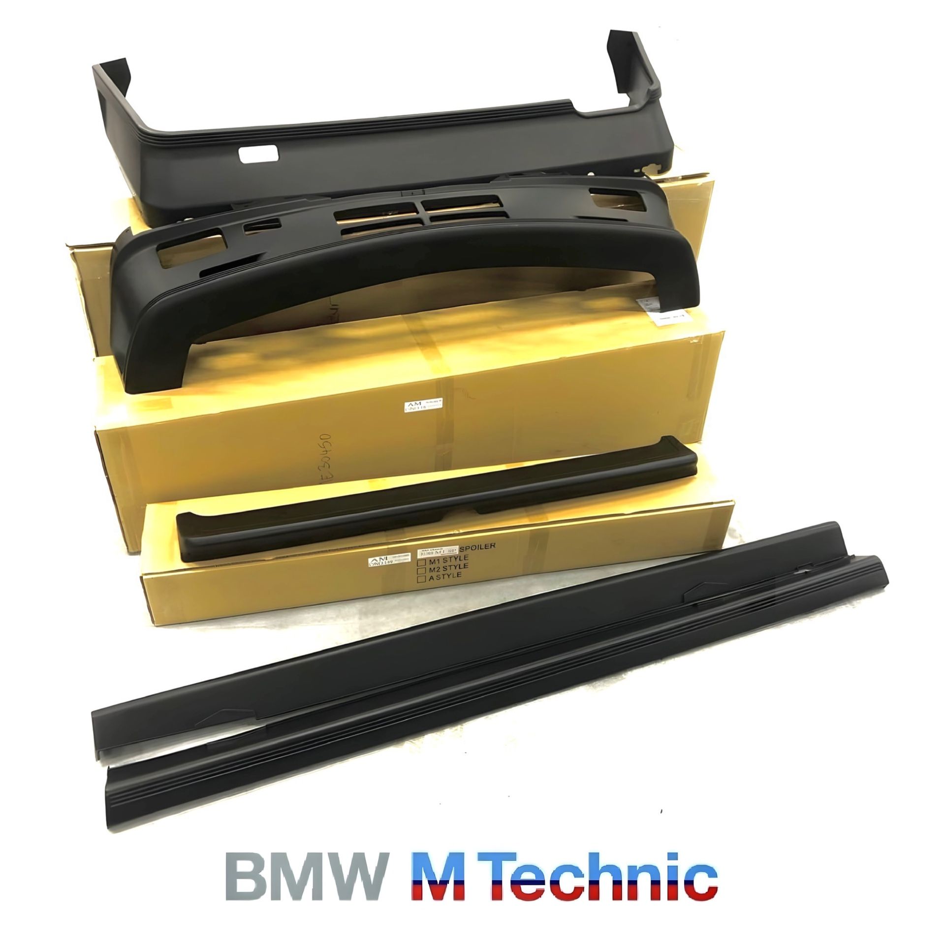 BMW E30 MTech 1 Complete Body Kit + MTech 1 Rear Spoiler