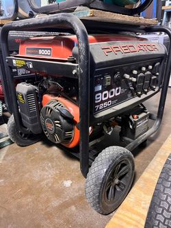 9,000  Watt Generator