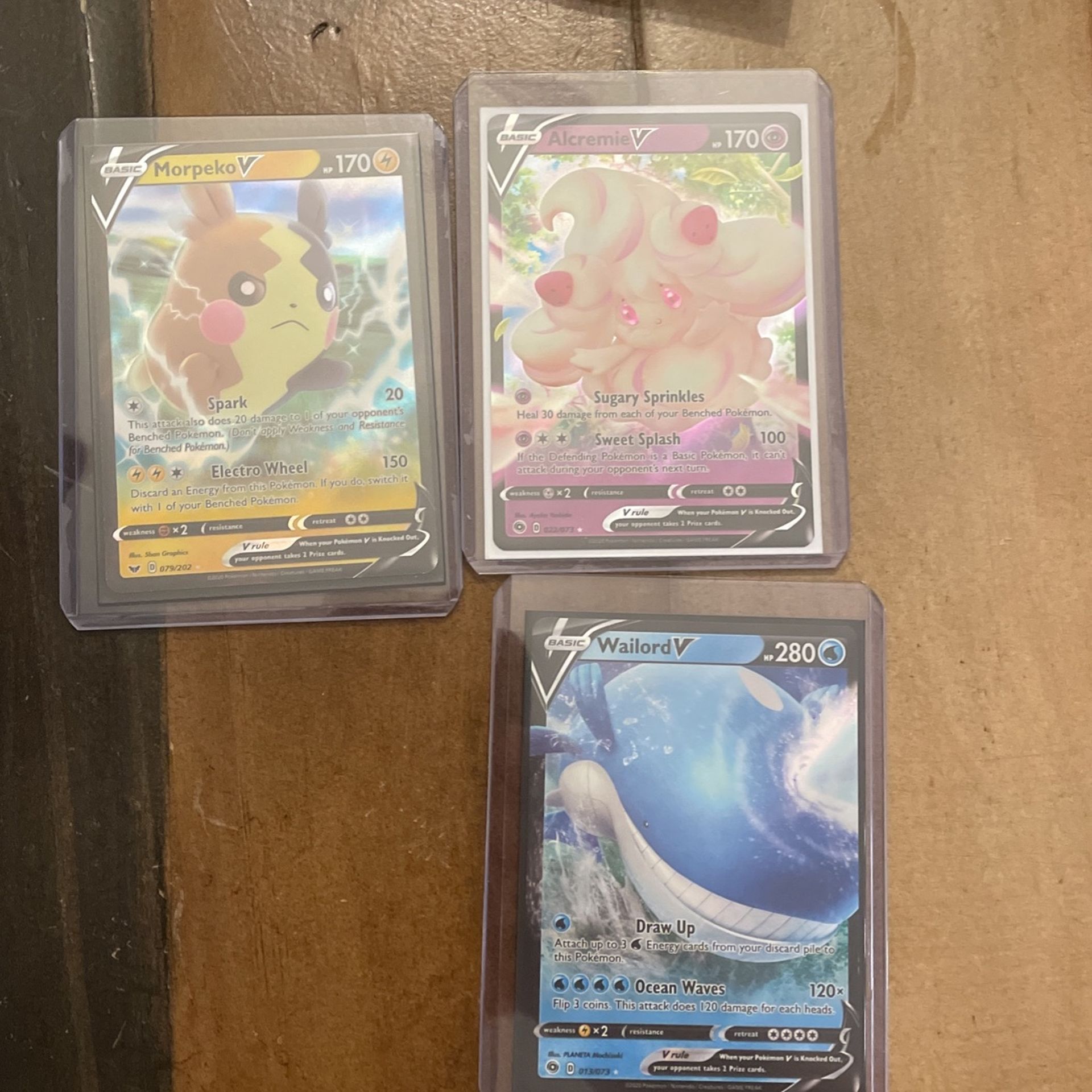 Pokémon Morpeko Alcrempie Wailord