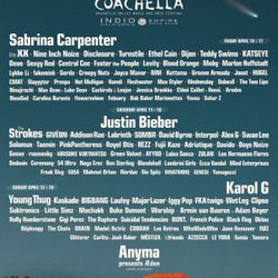 Coachella Weekend 2 (sat/sun) Portion