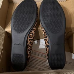 Clark’s Leopard Slip On