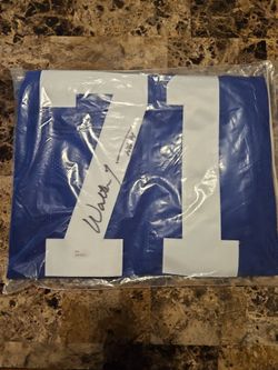 WALTER JONES AUTO JERSEY COA SEATTLE SEAHAWKS