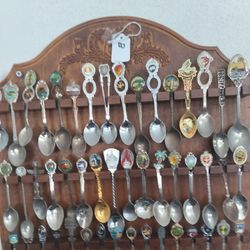 Vintage Large Spoon Rack