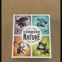 Command Of Nature TTRPG Card Board Game