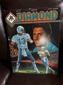 Diamond Sports Memorabilia #1 January 1992 - Dan Marino