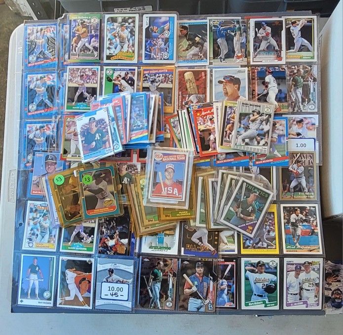⚾️ 177 Card (50+ Different) Mark McGwire Cards 