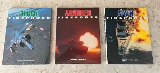 BOOKS/SERIES OF 3: Firepower Book Set by Lindsay Peacock