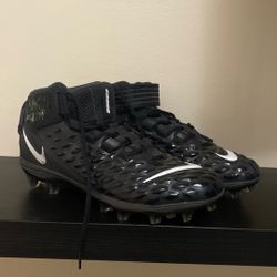 Black Football Cleats 