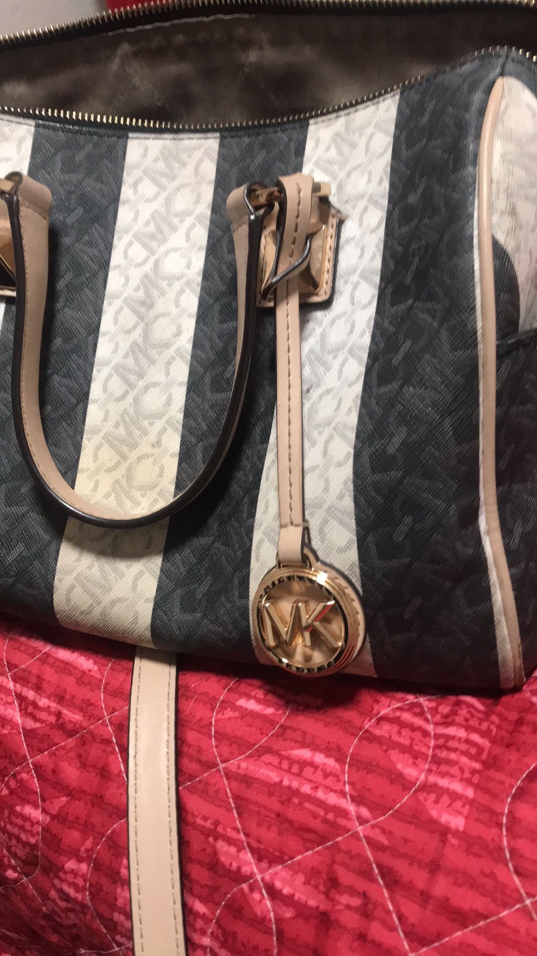 Michael Kors purse and matching wallet