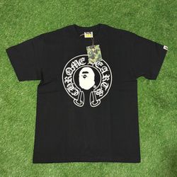 Bape X Chrome Hearts Tshirt 