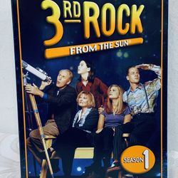 3rd ROCK FROM THE SUN 1996 Season 1 DVDs Boxed Set John Lithgow J. Gordon-Levitt