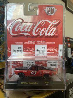 M2 MACHINES Coca Cola 1970 Ford Torino Cobra RC03 1/7500