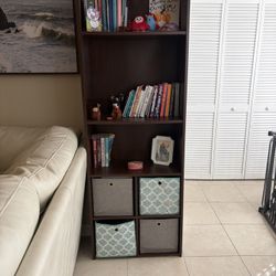 Wooden Bookshelf 