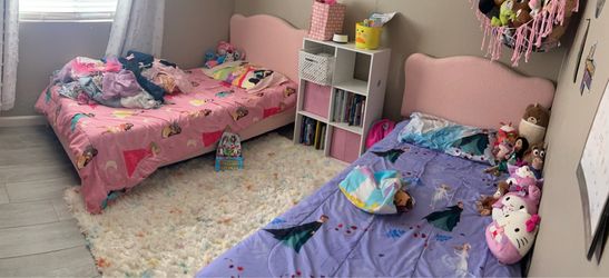 Girls Bed and Bedrame