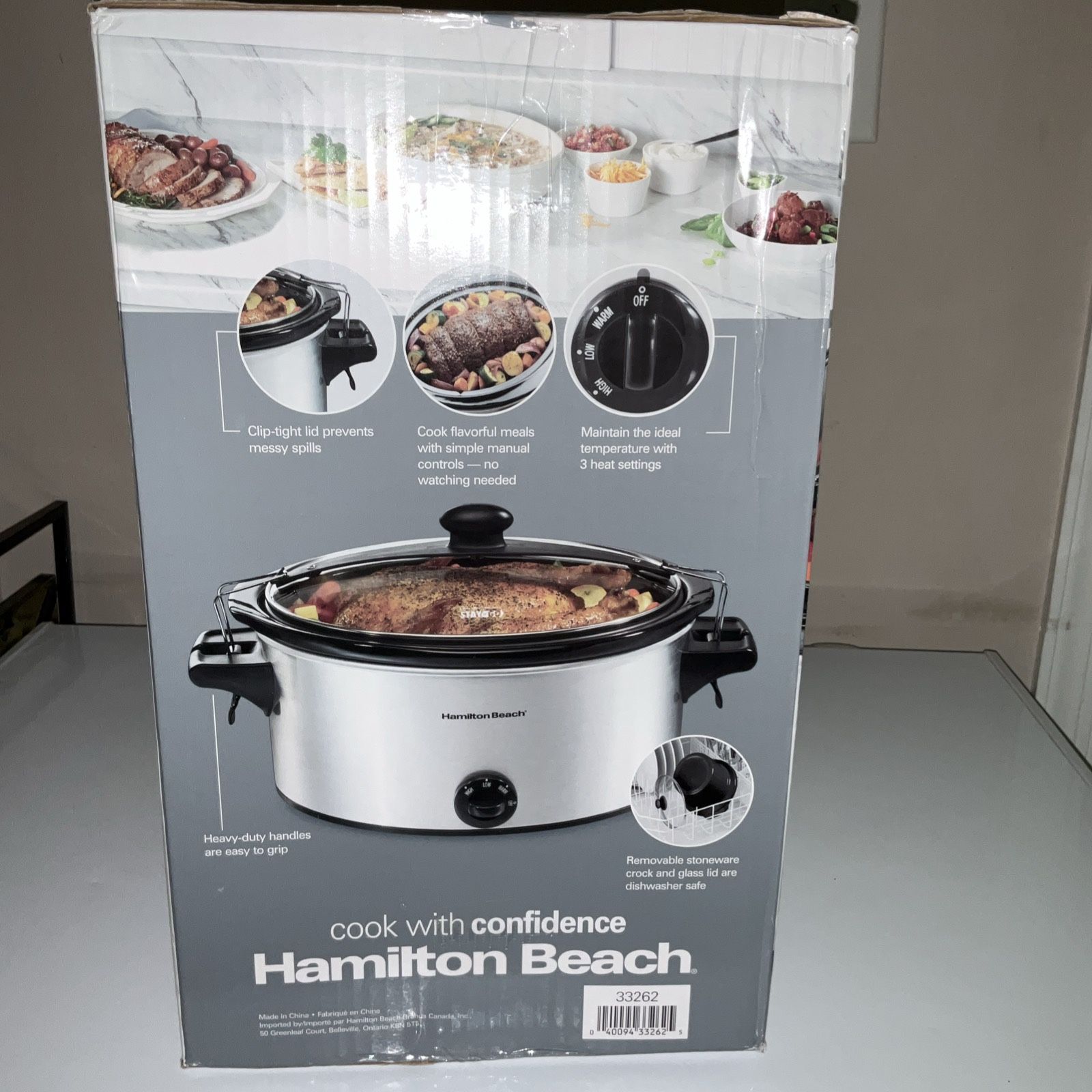 Hamilton Beach Stay Or Go 6 Qt Slow Cooker