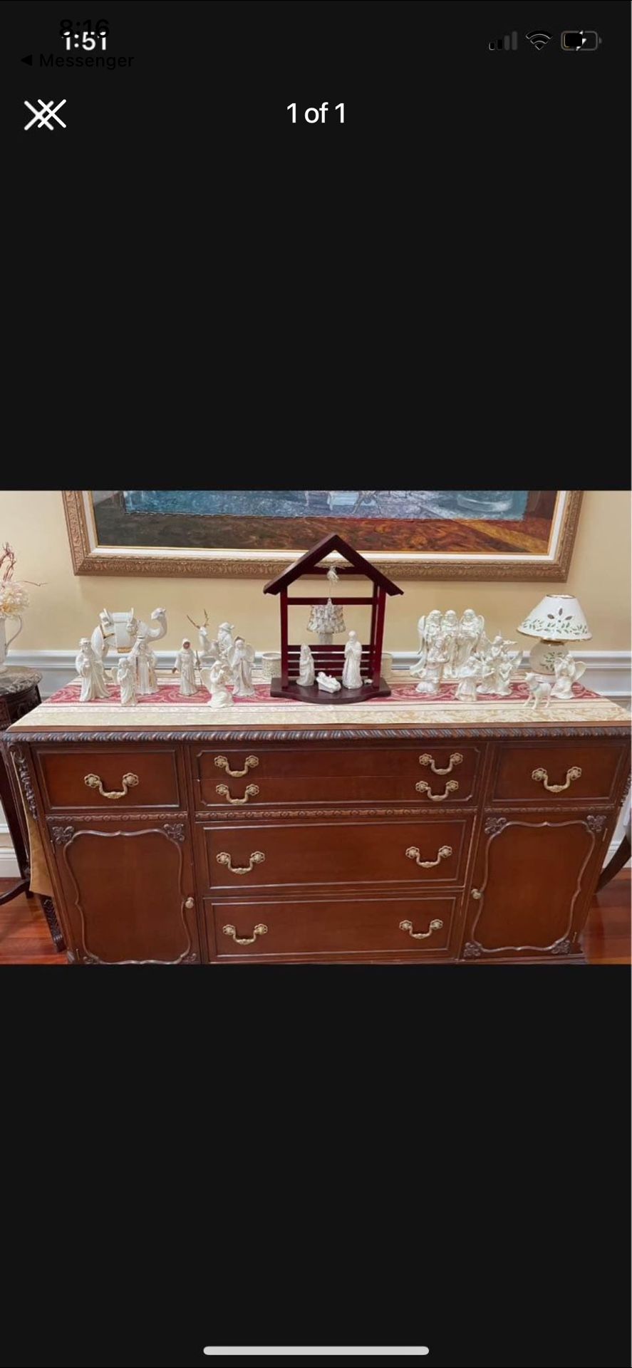 Cherry Dresser LIKE NEW Minimal Blemishes