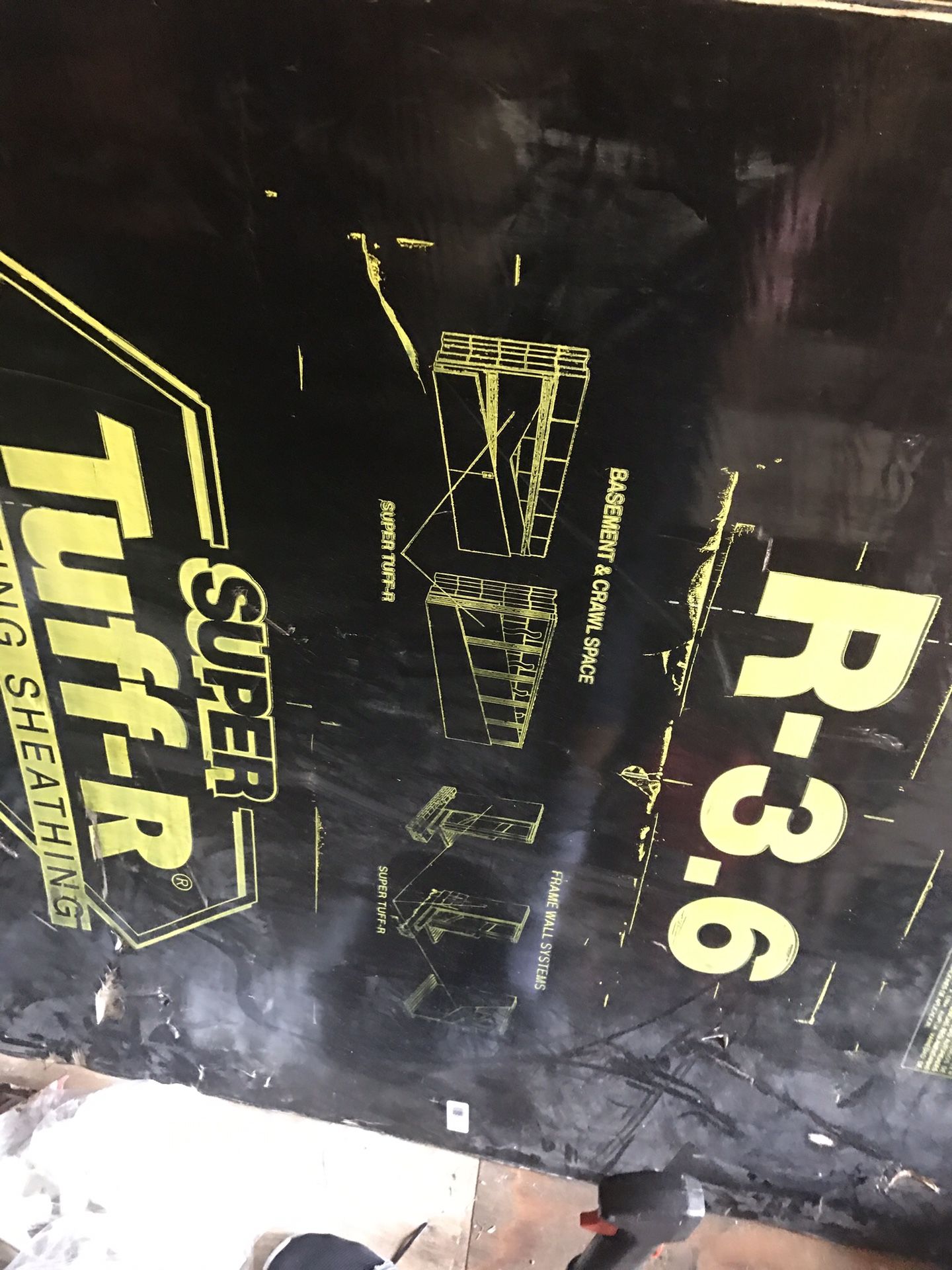 Insulation Sheating R 3.6. Celotex Tuff-R