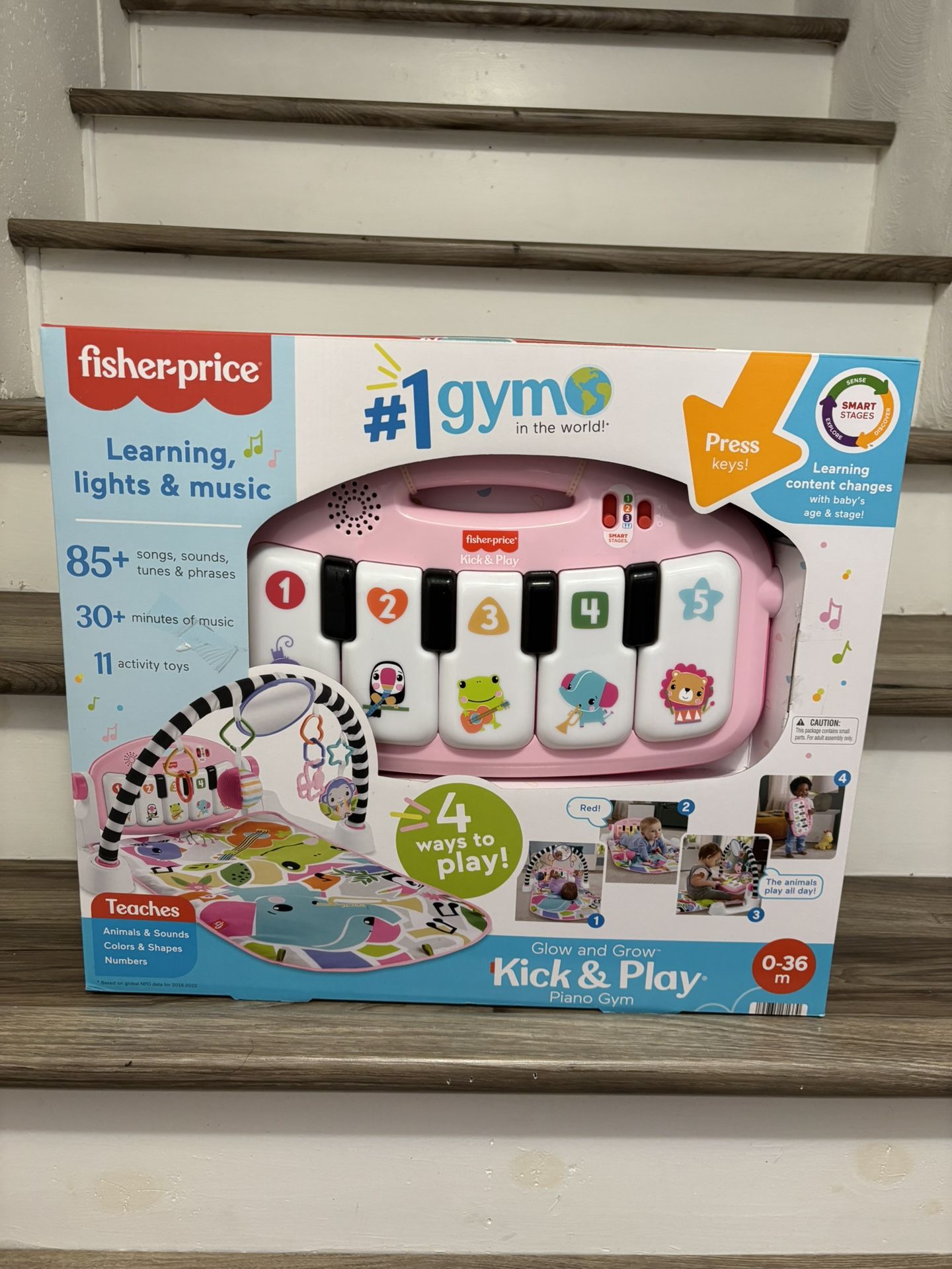 Fisher Price Kick N Play Piano Gym