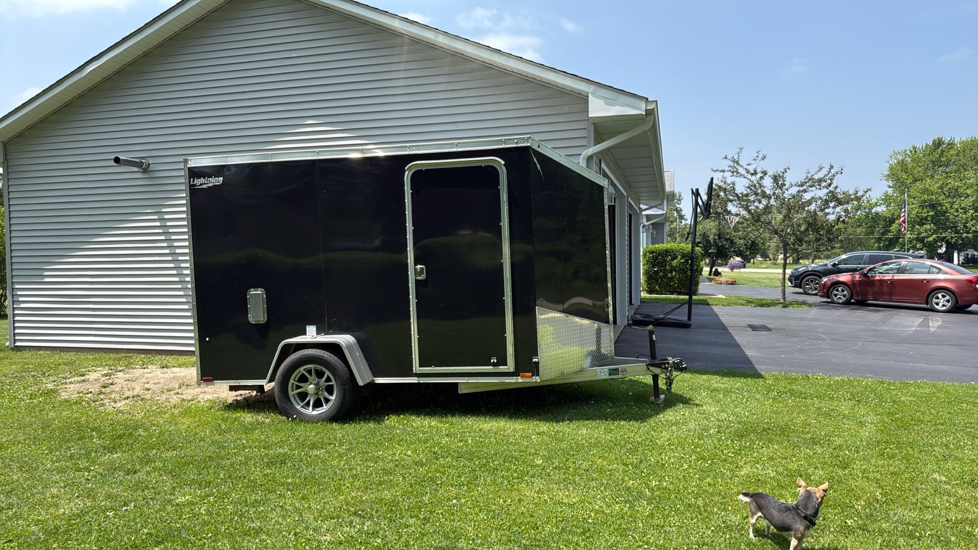 6x10 Lightning Aluminum Trailer 2022
