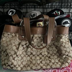 Brown coach Purse 