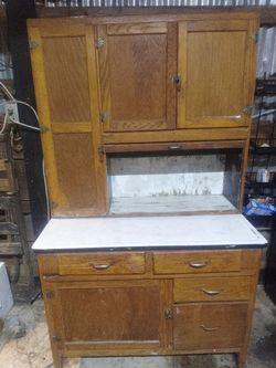 Vintage Farmhouse Dough Cabinet