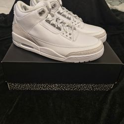 Size 10 Air Jordan 3 Pure Money