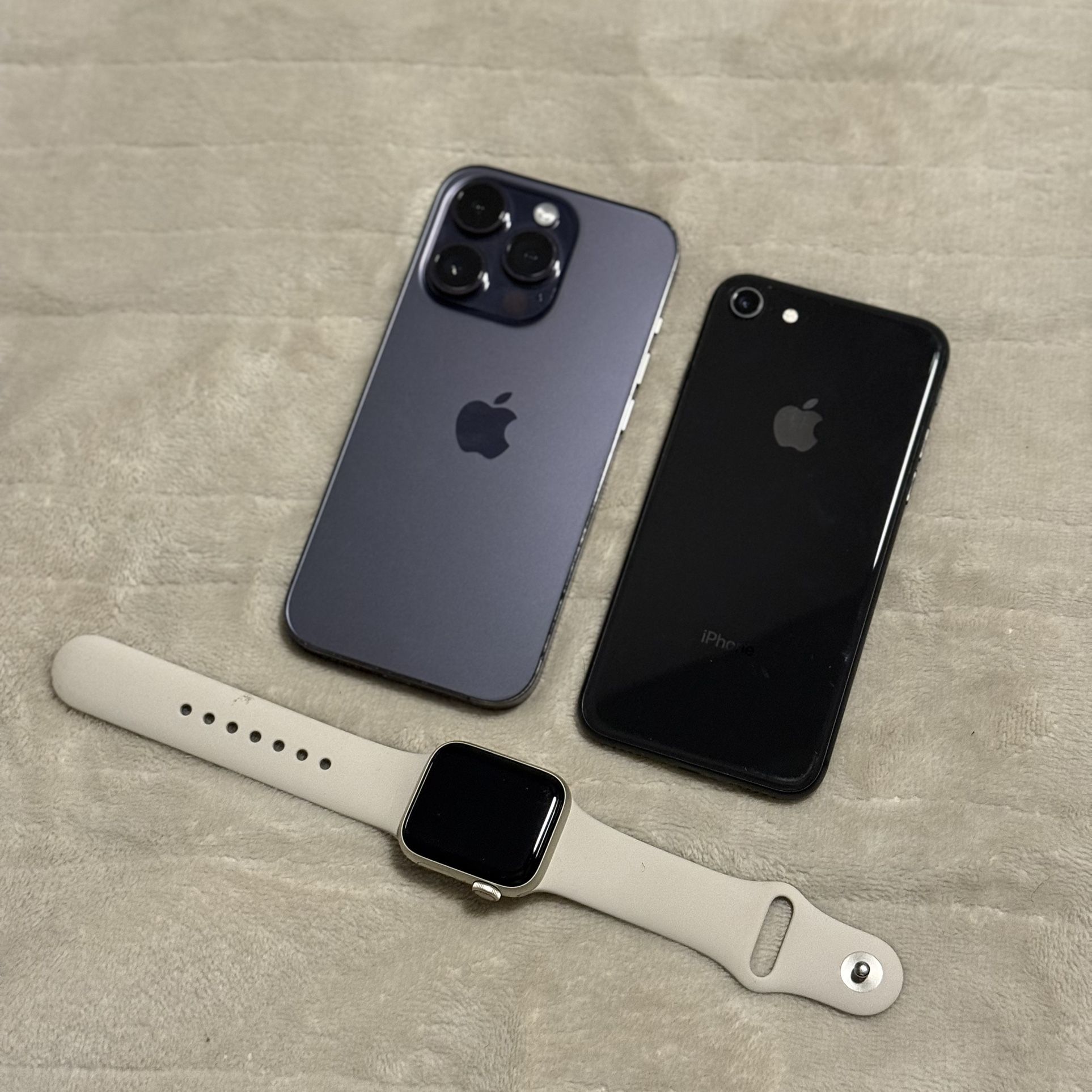 iPhone 14 Pro, iPhone SE 2nd Gen & iPad 16GB Lot PASSCODE LOCKED