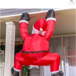 6ft Climbing inflatable Santa