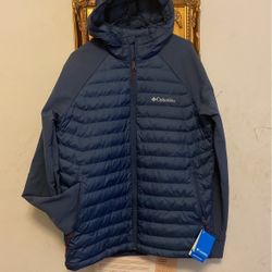 COLUMBIA MENS WATER RESISTANT JACKET