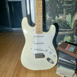 Fender Squire White Guitar