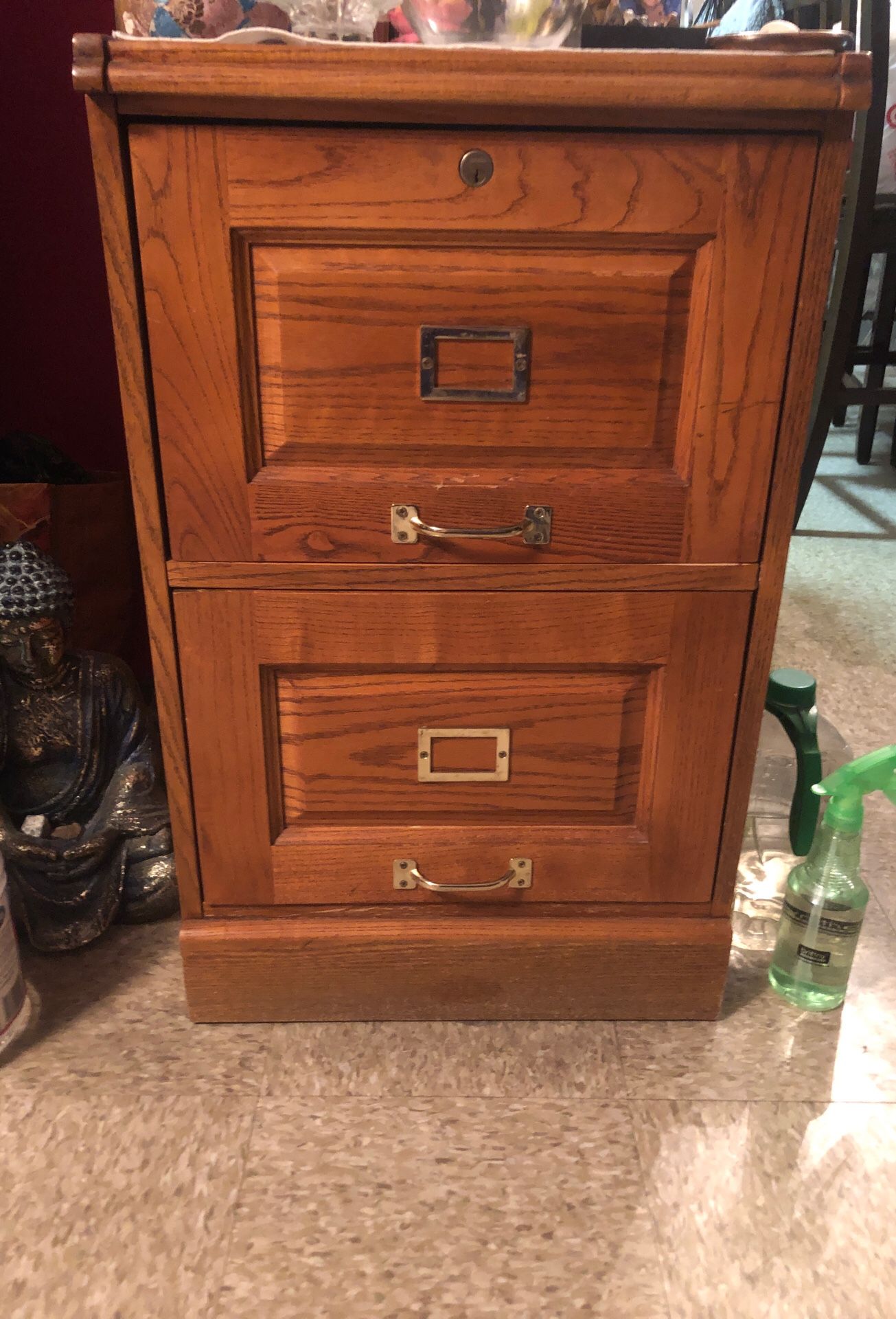 2 drawer file cabinet