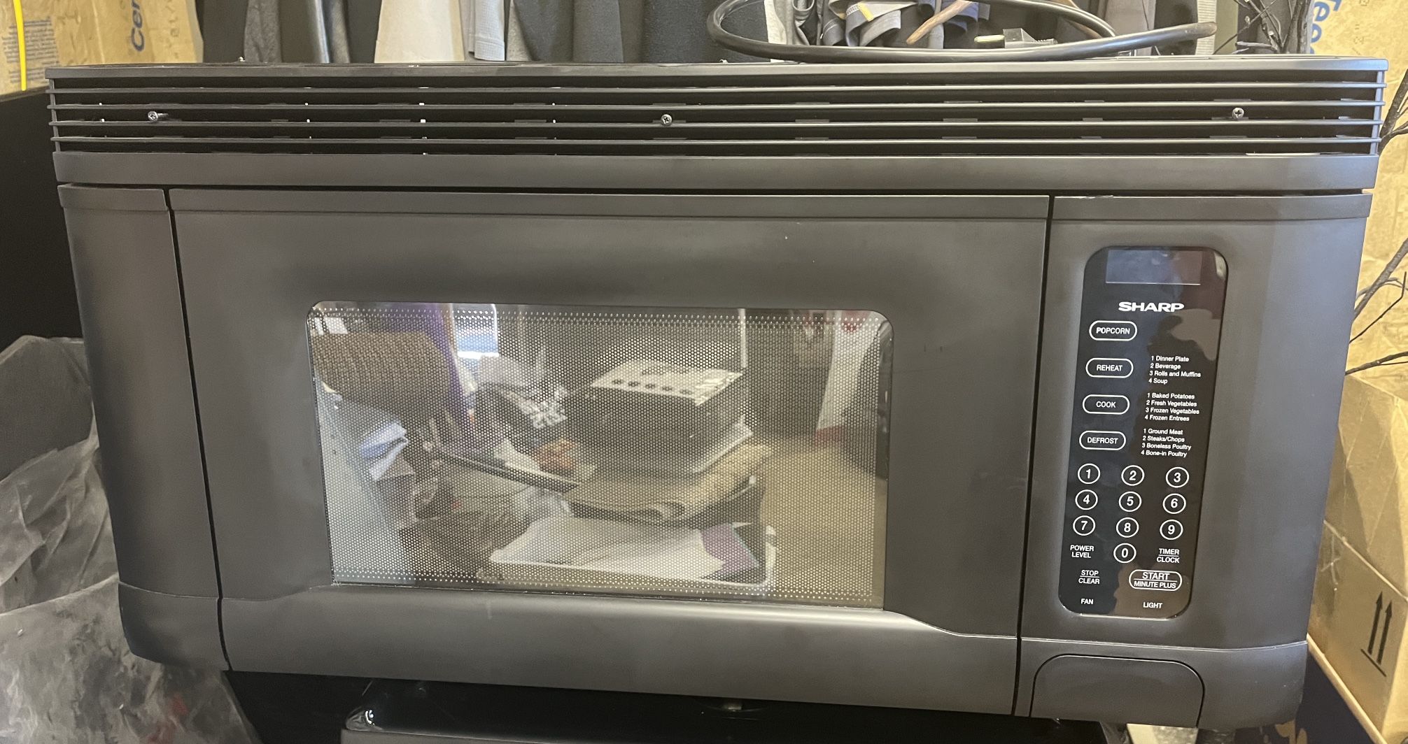 30” Over The Range SHARP Microwave Oven