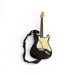 Electric Guitar Black And White