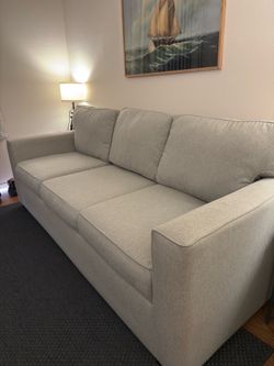Living Spaces Queen size Memory Foam Sleeper Sofa