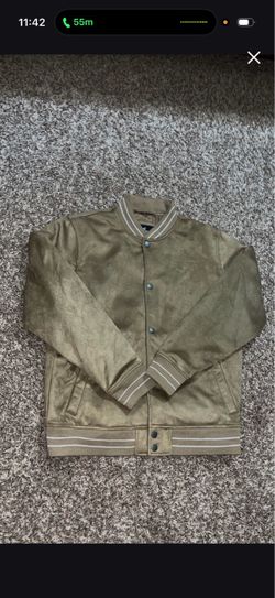 1 Left! XL Hollister Suede Jacket
