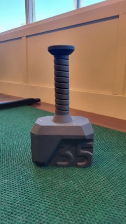 Thor Hammer Shaped 35 lb Kettlebell
