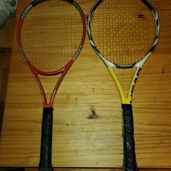 2 GOOD CONDITION HEAD TENNIS RAQUETS. 