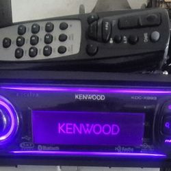 Kenwood KDC-x933 CD Receiver With Bluetooth (Hard To Find)