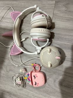 unicorn head phones ear pods