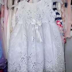 Baby Baptism Dress / Baby Blessing / Flower Girl / Special Occasion lace Dress Thumbnail