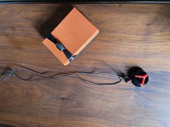 Black And Orange Necklace