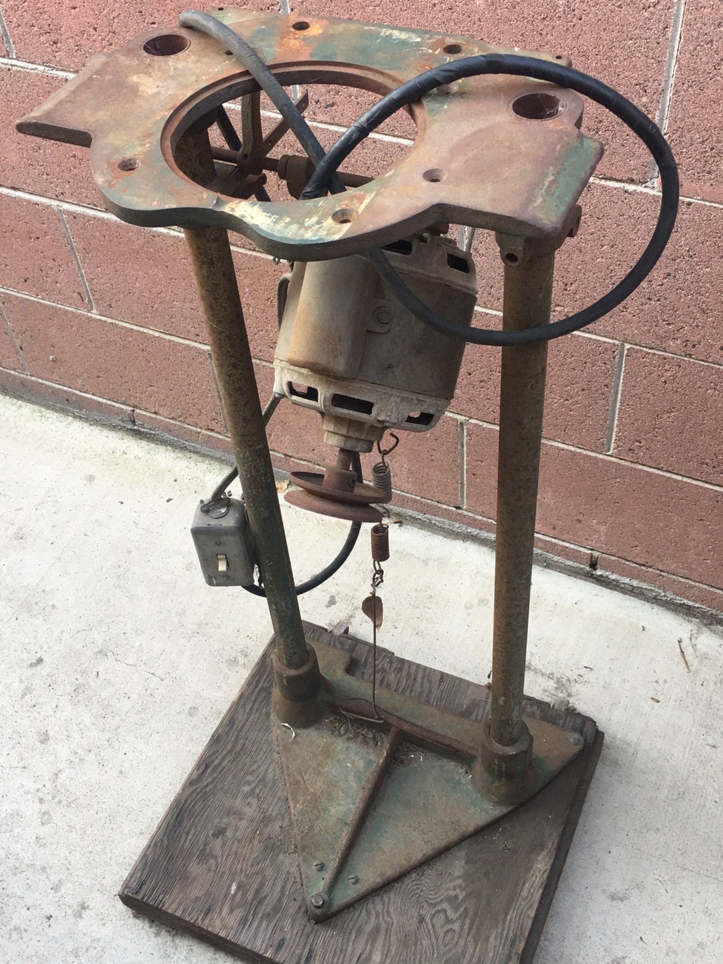 Metal Stand Base And Motor Working Good