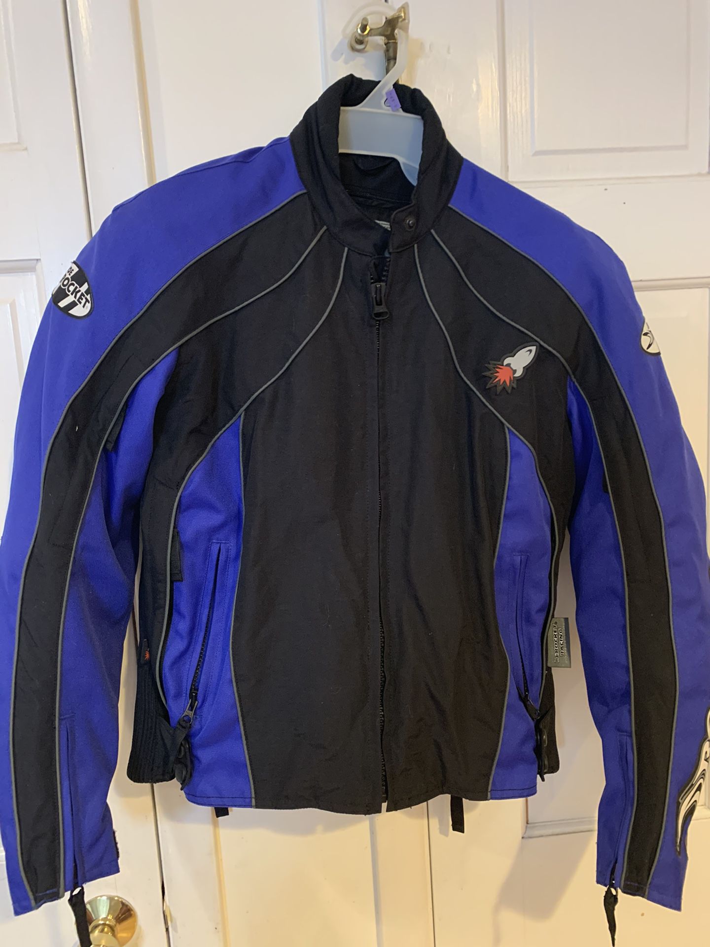 Joe Rocket wonen motorcycle jacket, size Large