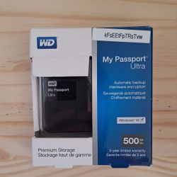 WD - My Passport Ultra 500GB