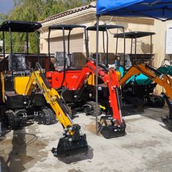 Excavators 1 Ton And 1.8 Ton Excavators