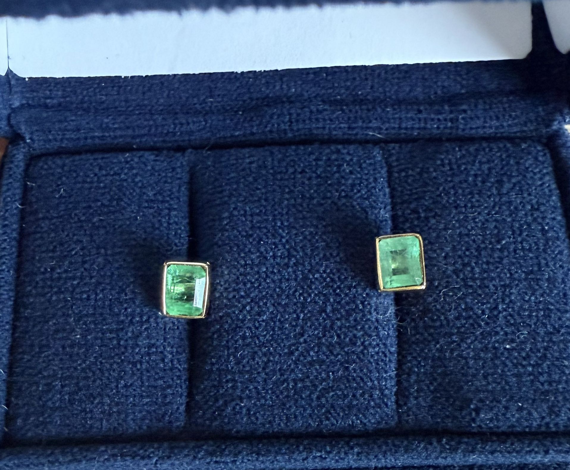 Colombian Emerald Earrings